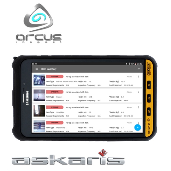 Arcus Inspect by Askaris - Asset  inspection software